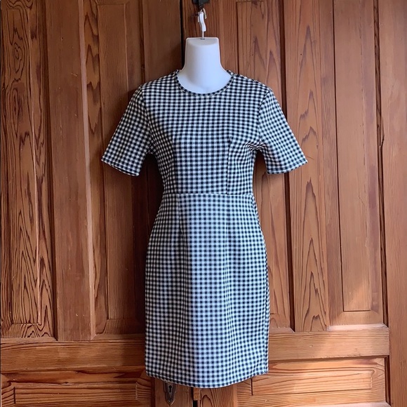 Missguided Gingham Body Con Dress - Picture 1 of 12